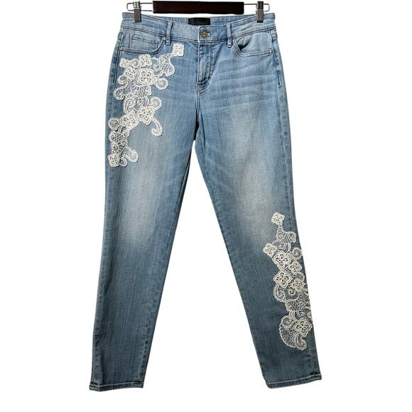 White House Black Market Denim - White House Black Market Mid Rise Girlfriend Everyday Soft Jeans | Womens Size 4